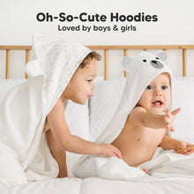 Load image into Gallery viewer, Cuddle Baby Hooded Towel: Polar