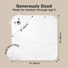 Load image into Gallery viewer, Cuddle Baby Hooded Towel: Polar