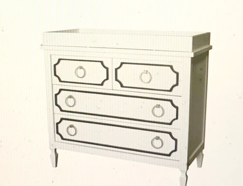 Beverly Changing Table-4 Drawers