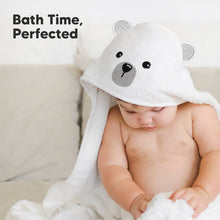 Load image into Gallery viewer, Cuddle Baby Hooded Towel: Polar