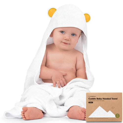 Cuddle Baby Hooded Towel: Bear