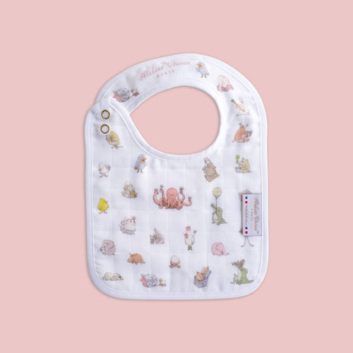 Atelier Small Bib 'Little Friends'