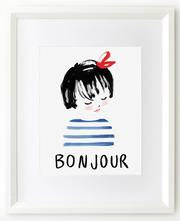 Bonjour Wall Art