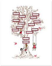 Load image into Gallery viewer, Family Tree Heirloom Art