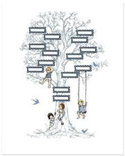 Load image into Gallery viewer, Family Tree Heirloom Art